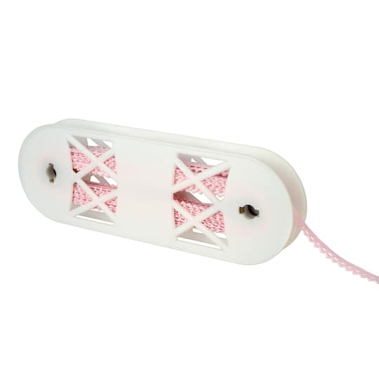 0.3" Pink Scalloped Crochet Trim by Celebrate It®